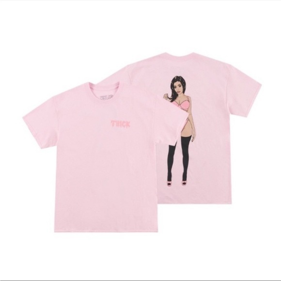 THE KYLIE SHOP “THICK” GRAPHIC TEE - Picture 2 of 4
